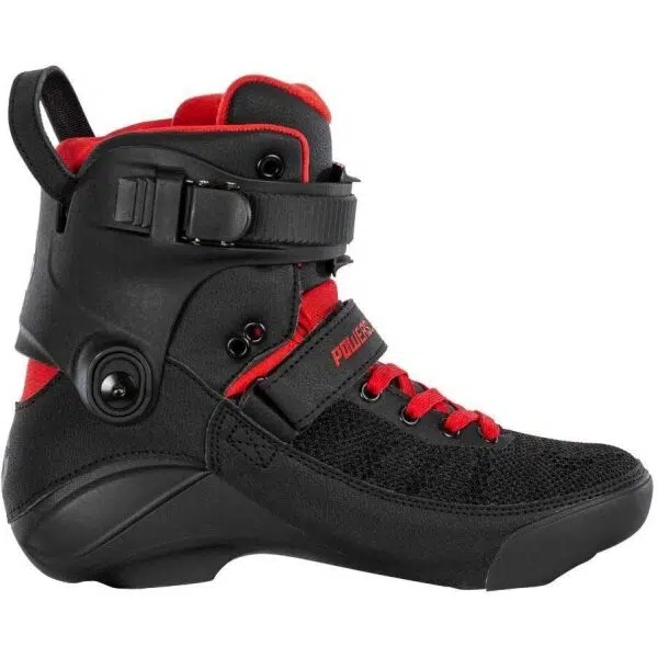 Powerslide SWELL BLACK FIRE TRINITY Fitness brusle, černá, velikost
