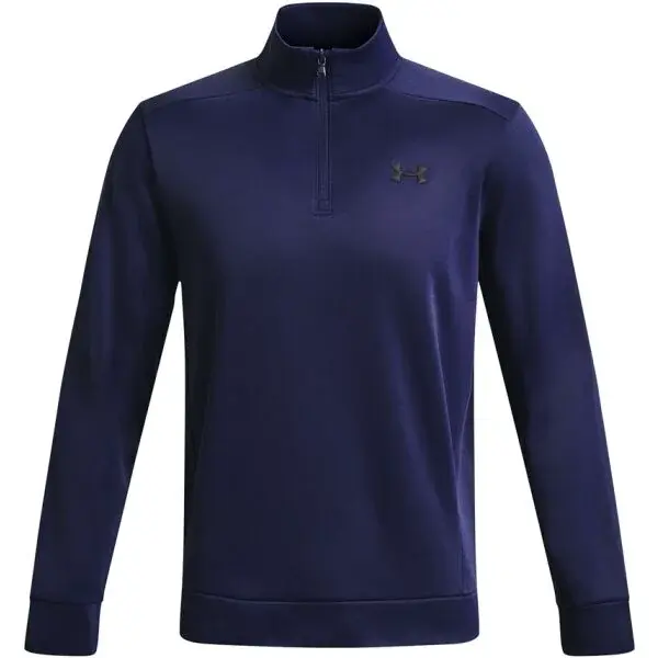 Under Armour ARMOUR FLEECE 1/4 ZIP Pánská fleecová mikina, tmavě modrá, velikost M