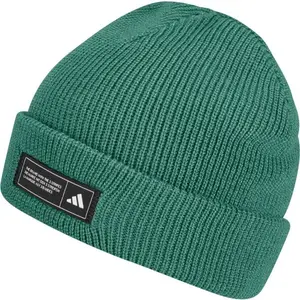 adidas ESSENTIALS CUFFED BEANIE Pánská zimní čepice, zelená, velikost