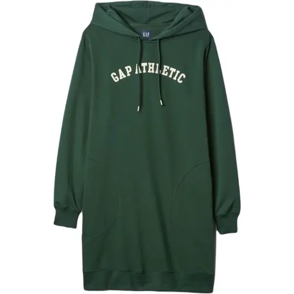 GAP JAPAN Dámské šaty, tmavě zelená, velikost