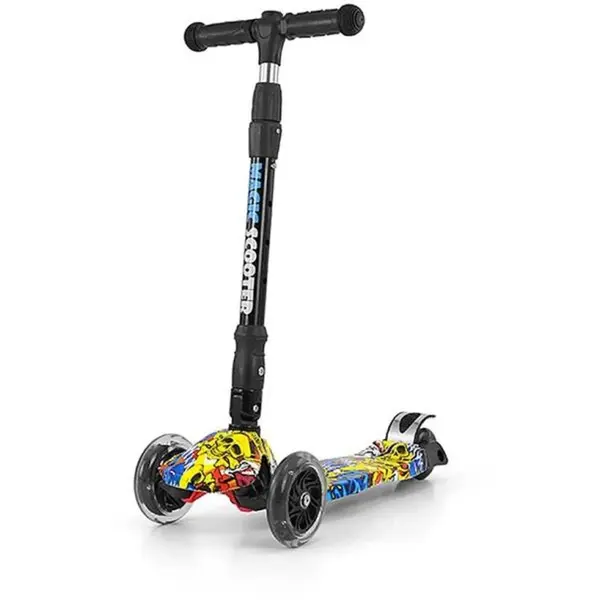 MILLY MALLY MAGIC SCOOTER Dětská koloběžka, černá, velikost