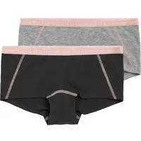 KARI TRAA TINA 2PK Dámské sportovní kalhotky, černá, velikost