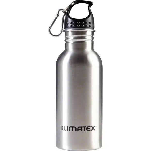 Klimatex KROKI 500 ML Nerezová lahev, stříbrná, velikost 500 ML