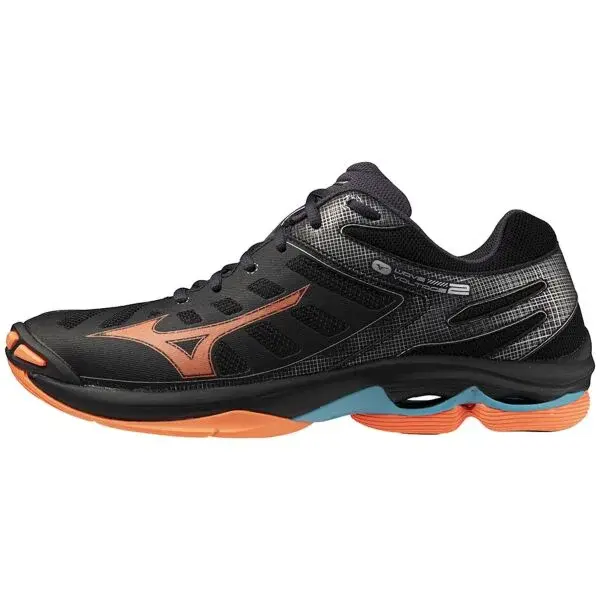 Mizuno WAVE VOLTAGE 2 Pánská volejbalová obuv, černá, velikost 41