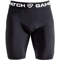 GAMEPATCH COMPRESSION SHORTS Kompresní unisex šortky, černá, velikost