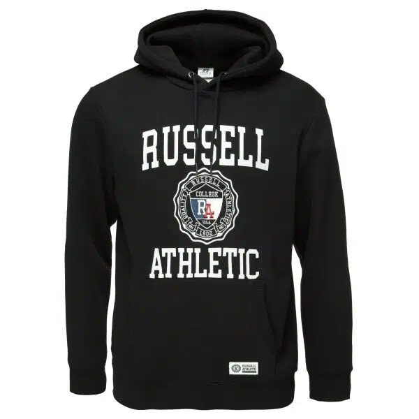 Russell Athletic QUINN Pánská mikina, černá, velikost XXXL
