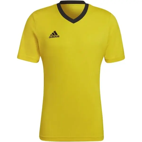 adidas ENTRADA 22 JERSEY Pánský fotbalový dres, žlutá, velikost XXL