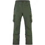 Bula LIFTIE Pánské zateplené lyžařské kalhoty, tmavě zelená, velikost