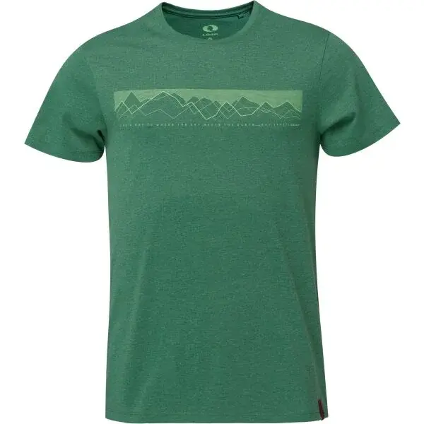 LOAP BERMUN Pánské tričko, zelená, velikost