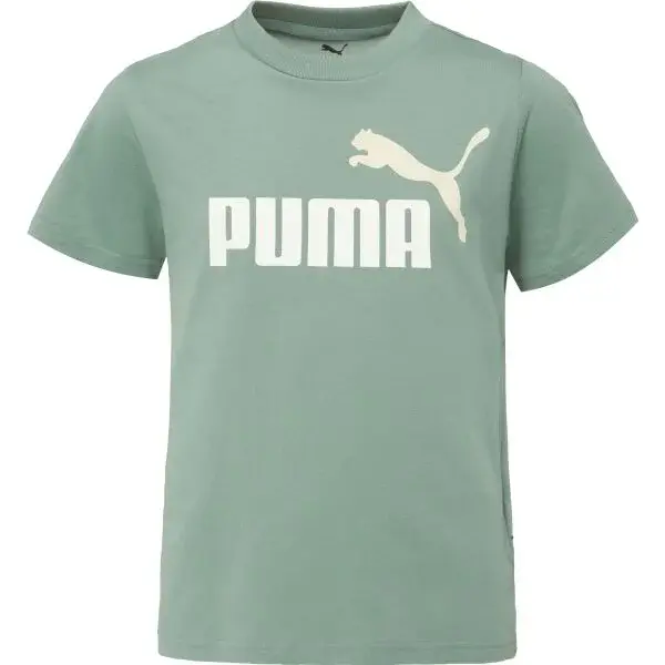 Puma ESSENTIALS 2 COLOR N0.1 LOGO TEE B Chlapecké triko, zelená, velikost