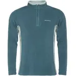 Columbia KLAMATH RANGE II HALF ZIP Pánská outdoorová mikina, modrá, velikost