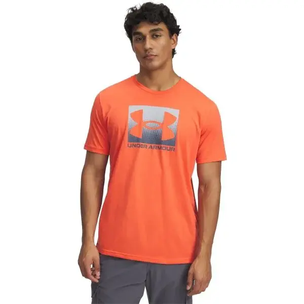 Under Armour BOXED SPORTS UPDATED Pánské tričko, oranžová, velikost M