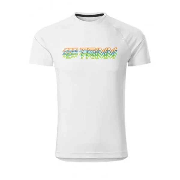 TRIMM DESTINY Pánské triko, bílá, velikost XXXL