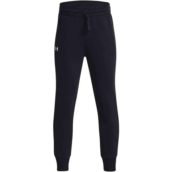 Under Armour RIVAL FLEECE JOGGERS Dívčí tepláky, černá, velikost L