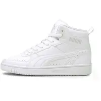 Puma REBOUND JOY JR Juniorské vycházkové boty, bílá, velikost 38.5