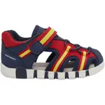 Geox B SANDAL IUPIDOO Chlapecké sandály, červená, velikost