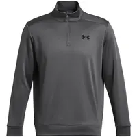 Under Armour ARMOUR FLEECE 1/4 ZIP Pánská fleecová mikina, šedá, velikost M