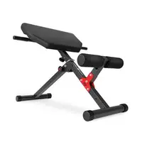 MARBO MH-L116 2.0 HYPEREXTENZE Posilovací lavice, černá, velikost