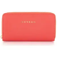 Oxybag MONY L LEATHER Dámská peněženka, růžová, velikost