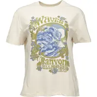 Billabong WAVES IN THE CANYON Dámské tričko, bílá, velikost