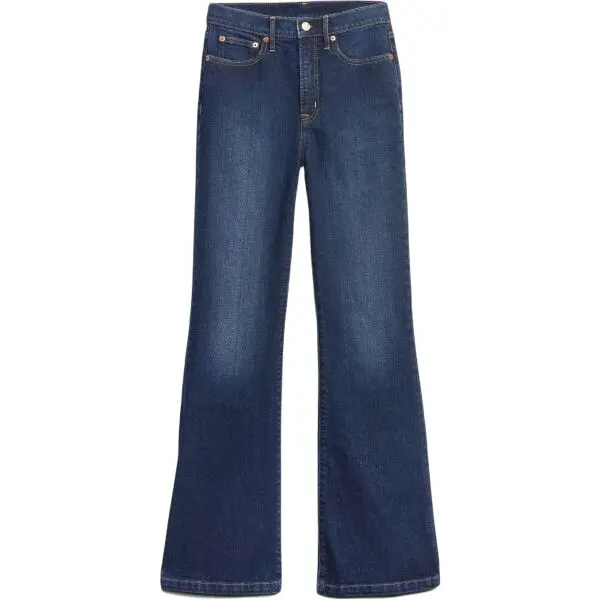GAP 70S FLARE Dámské džíny, tmavě modrá, velikost