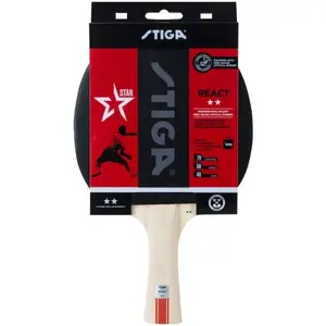 Stiga REACT Pingpongová pálka, černá, velikost