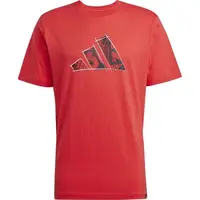 adidas M PHOTO TEE 2 Pánské triko, červená, velikost XXXL