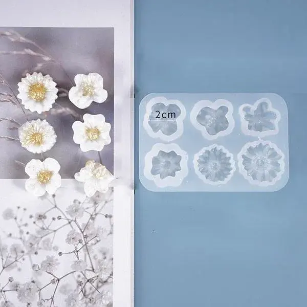 DIY Flower Silicone Molds
