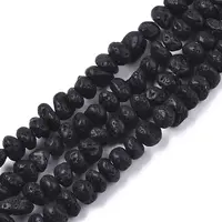 Luster Natural Lava Rock Beads Strands