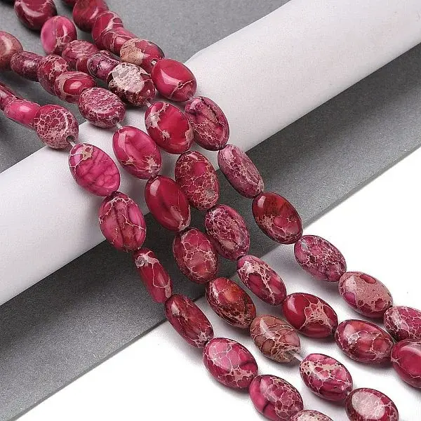 Natural Imperial Jasper Beads Strands