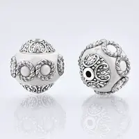 Round Handmade Indonesia Beads