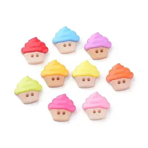 2-Hole Acrylic Buttons