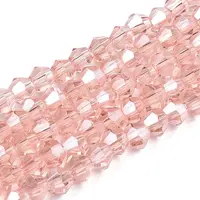 Transparent Glass Beads Strands