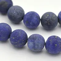 Natural Lapis Lazuli Round Beads Strands