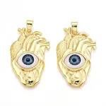 Brass Resin Pendants