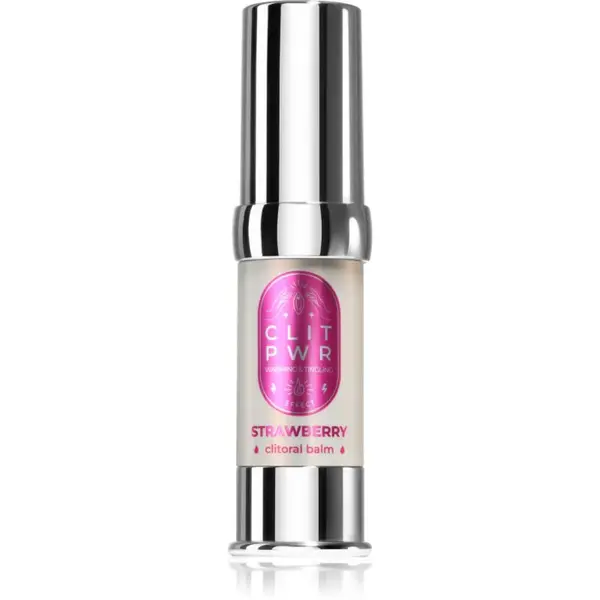 Secret play Clit PWR stimulační balzám na klitoris Strawberry 15 ml