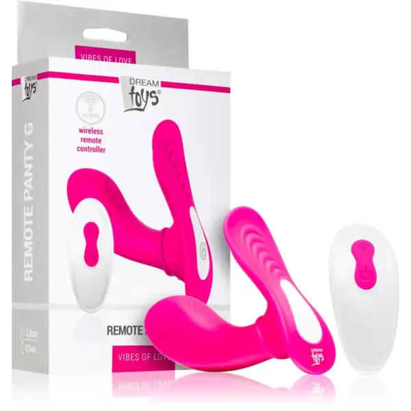 Dream Toys Vibes of Love Remote Panty vibrátor Pink 11 cm