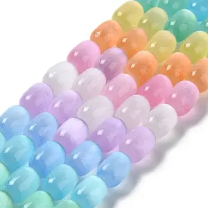 Natural Selenite Beads Strands