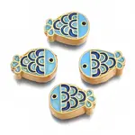 Rack Plating Alloy Enamel Beads