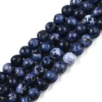 Dyed Natural White Jade Beads Strands