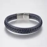 Braided Leather Cord Bracelets