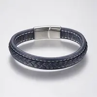 Braided Leather Cord Bracelets