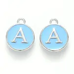 Platinum Plated Alloy Enamel Charms