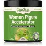GreenFood Nutrition Women Figure Accelerator prášek pro kontrolu hmotnosti příchuť Juicy Apple 240 g