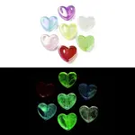 Luminous UV Plating Rainbow Iridescent Acrylic Beads