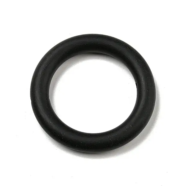 Ring Silicone Focal Beads