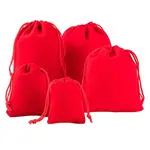 5 Style Rectangle Velvet Pouches