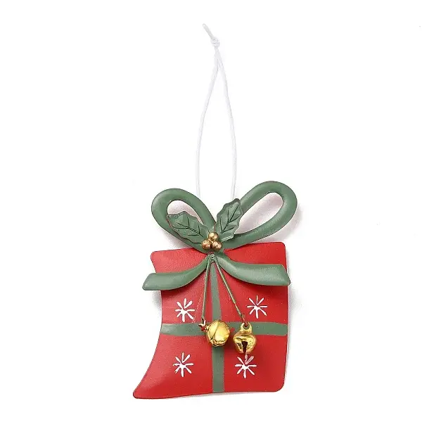 Christmas Theme Iron Big Pendant Decoration