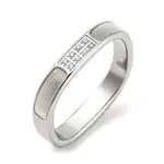 304 Stainless Steel Rectangle Finger Ring