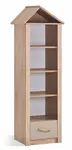 Dětská knihovna boom - dub colorado/šedá